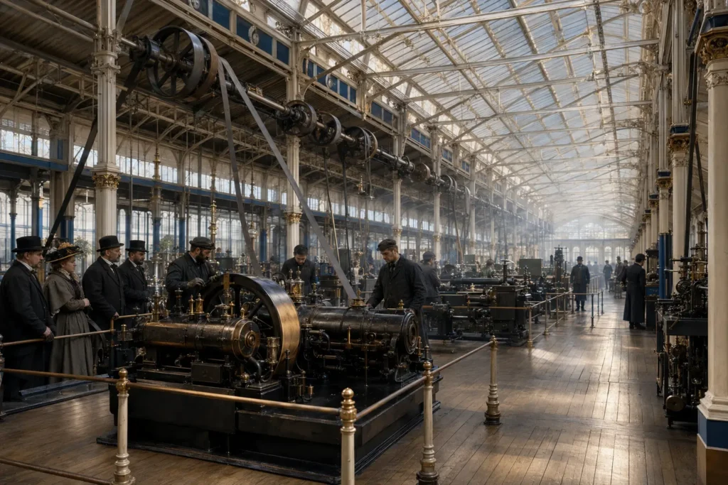 The Machine Court in the eastern gallery.
